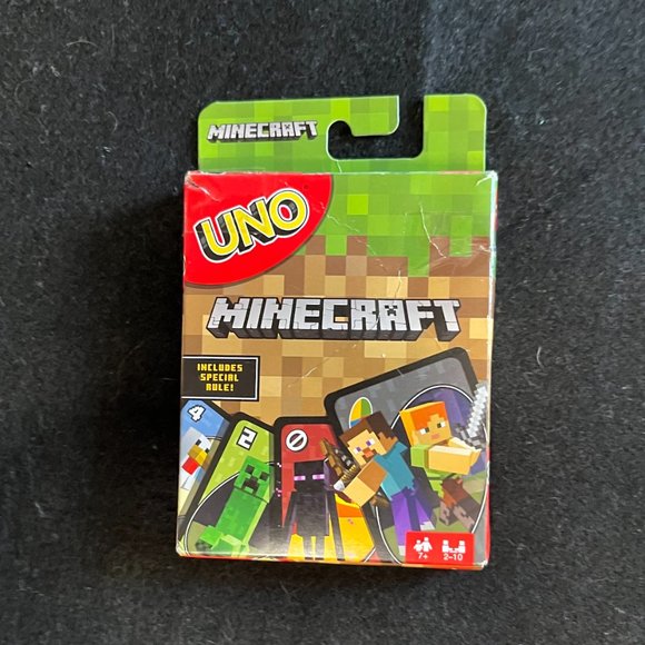 2022 Minecraft  Lounging/Pajama Bottoms W/4 Minecraft Booka & Minecraft UNO - Picture 8 of 10